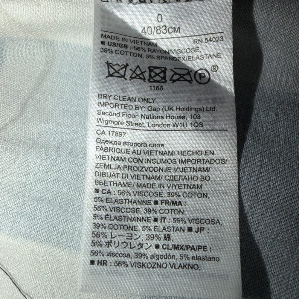 Banana Republic Black and White Gingham Midi Dress. Gently used. - Picture 6 of 7